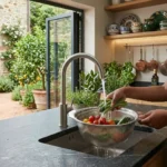 TK Stainless Steel Colander, Drain Basket with Handles