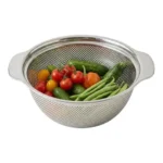 TK Stainless Steel Colander, Drain Basket with Handles
